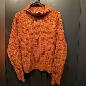 Mock neck sweater